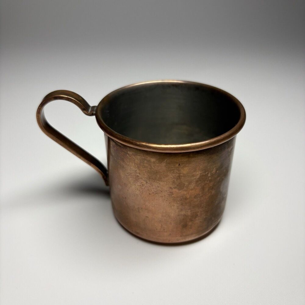 Cavalier Copperware By National Silver Copper Mini Mug Handle